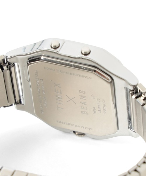TIMEX（タイメックス）の「【別注】TIMEX / Square Camper Silver（デジタル腕時計・メンズ・シルバー・ONE SIZE）」の6枚目の写真