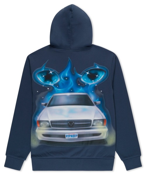 RIPNDIP(リップンディップ)の「RIDE OR DIE HOODIE(パーカー・メンズ・ネイビー・SMALL/MEDIUM/X-LARGE)」の5枚目の写真