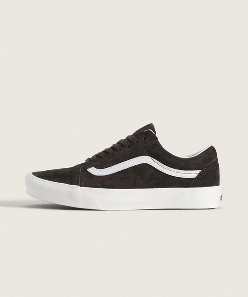 VANS(バンズ)の「オールドスクール ピッグスエード / Old Skool PIG SUEDE After Dark VN000D7ZY7U1(スニーカー・メンズ・ダークブラウン・11.5/8.5/8/7/6.5/6/5.5/5/4.5)」の1枚目の写真