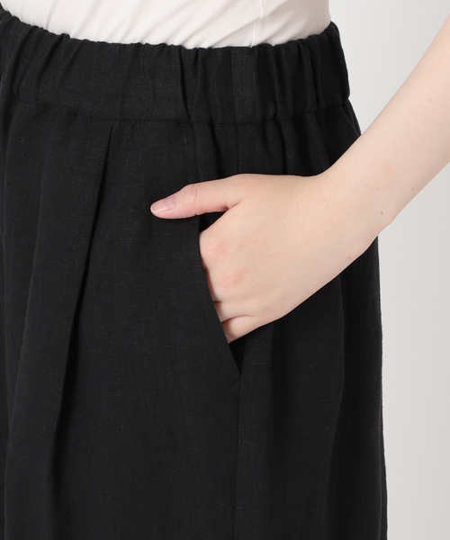 journal standard L'essage(ジャーナルスタンダードレサージュ)の「フレンチリネンイージーパンツ(その他パンツ・レディース・アイボリー/ブラック/グリーン系その他・36/38)」の13枚目の写真