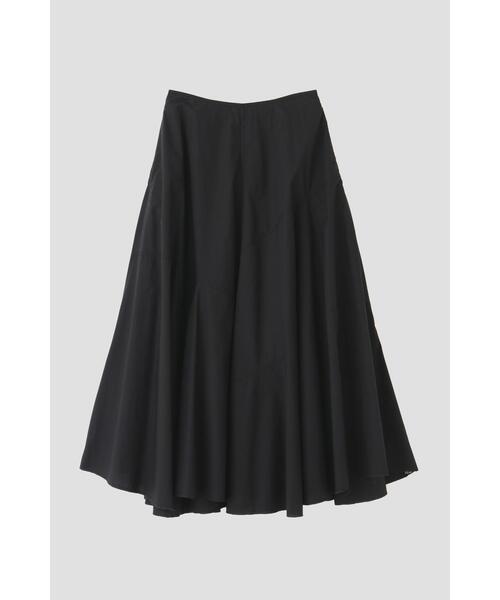 YLEVE(イレーヴ)の「YLEVE / SUVIN COTTON TYPEWRITER SKIRT(スカート・レディース・ブラウン/ブラック・1/0/2)」の5枚目の写真
