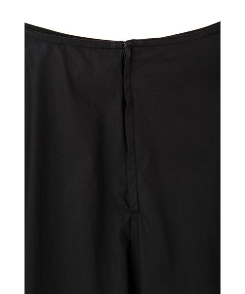 YLEVE(イレーヴ)の「YLEVE / SUVIN COTTON TYPEWRITER SKIRT(スカート・レディース・ブラウン/ブラック・1/0/2)」の9枚目の写真