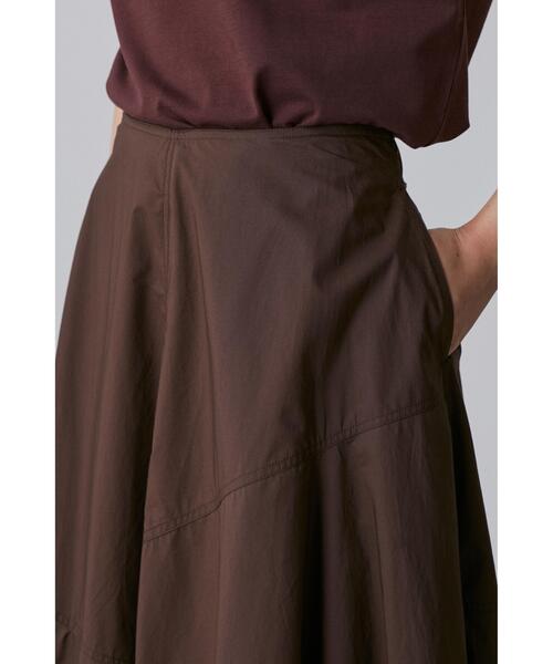 YLEVE(イレーヴ)の「YLEVE / SUVIN COTTON TYPEWRITER SKIRT(スカート・レディース・ブラウン/ブラック・1/0/2)」の15枚目の写真