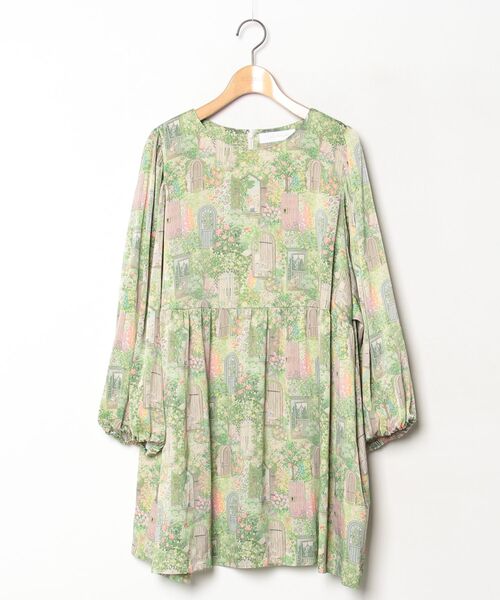 【半額以下、お値下げしました】ジョリープッぺ　ブラウス　どちらが前でも着用可 セール/ブランド古着】Jolly Poupee｜ジョリープッペのトップス（花柄