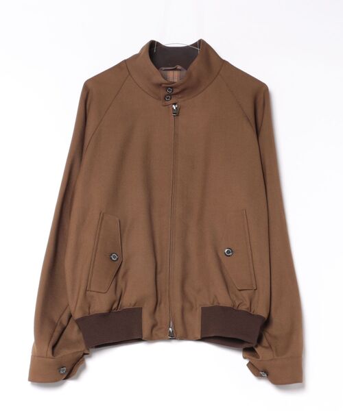 Traditional Weatherwear(トラディショナルウェザーウェア)の「DENBIGH(ブルゾン・メンズ・ネイビー/ブラウン・38/36)」の1枚目の写真