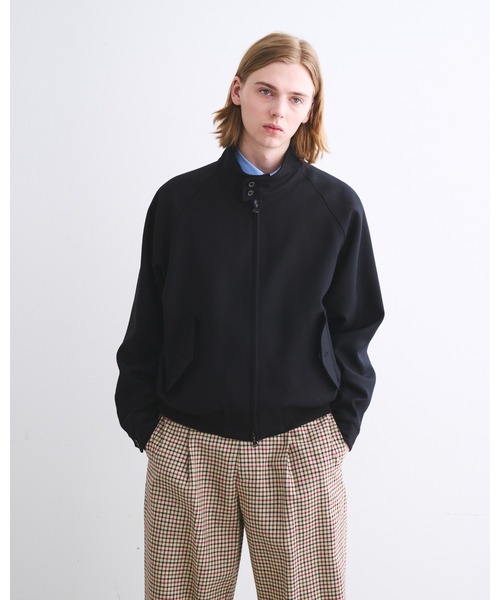 Traditional Weatherwear(トラディショナルウェザーウェア)の「DENBIGH(ブルゾン・メンズ・ネイビー/ブラウン・38/36)」の11枚目の写真