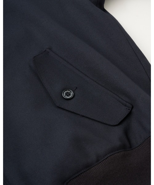 Traditional Weatherwear(トラディショナルウェザーウェア)の「DENBIGH(ブルゾン・メンズ・ネイビー/ブラウン・38/36)」の9枚目の写真