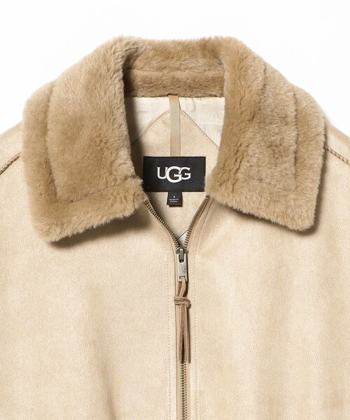 Ray BEAMS(レイビームス)の「UGG(R) / Coleta Bubble Jacket(ブルゾン・レディース・ベージュ・SMALL)」の3枚目の写真