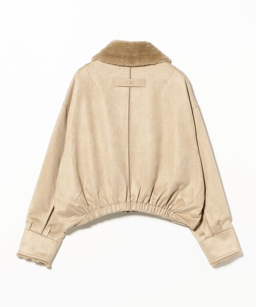 Ray BEAMS(レイビームス)の「UGG(R) / Coleta Bubble Jacket(ブルゾン・レディース・ベージュ・SMALL)」の6枚目の写真