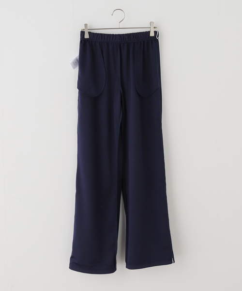 SPORTY&RICH(スポーティアンドリッチ)の「SPORTY&RICH/スポーティアンドリッチ Signature Logo Retro Track Pant パンツ(その他パンツ・レディース・ネイビー・SMALL)」の12枚目の写真