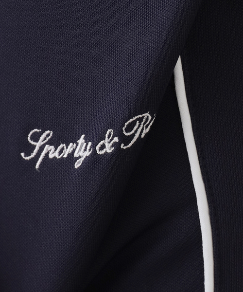 SPORTY&RICH(スポーティアンドリッチ)の「SPORTY&RICH/スポーティアンドリッチ Signature Logo Retro Track Pant パンツ(その他パンツ・レディース・ネイビー・SMALL)」の15枚目の写真