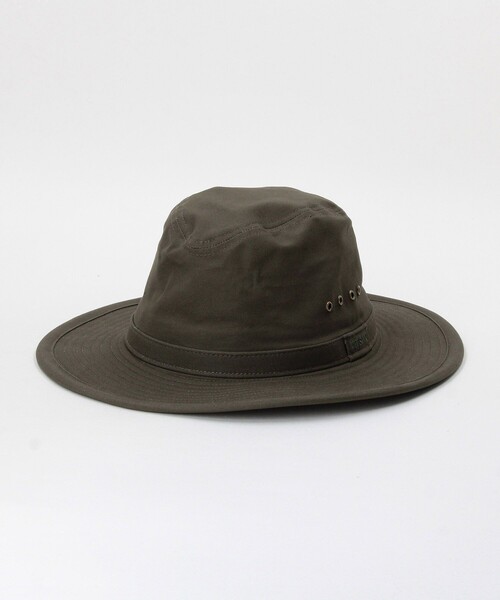 FILSON（フィルソン）の「FILSON/フィルソン Summer Packer Hat/サマー パッカーハット（ハット・メンズ・オリーブ/ナチュラル・LARGE）」の2枚目の写真