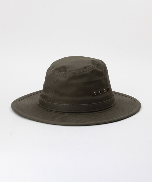 FILSON（フィルソン）の「FILSON/フィルソン Summer Packer Hat/サマー パッカーハット（ハット・メンズ・オリーブ/ナチュラル・LARGE）」の4枚目の写真