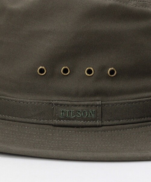 FILSON（フィルソン）の「FILSON/フィルソン Summer Packer Hat/サマー パッカーハット（ハット・メンズ・オリーブ/ナチュラル・LARGE）」の6枚目の写真