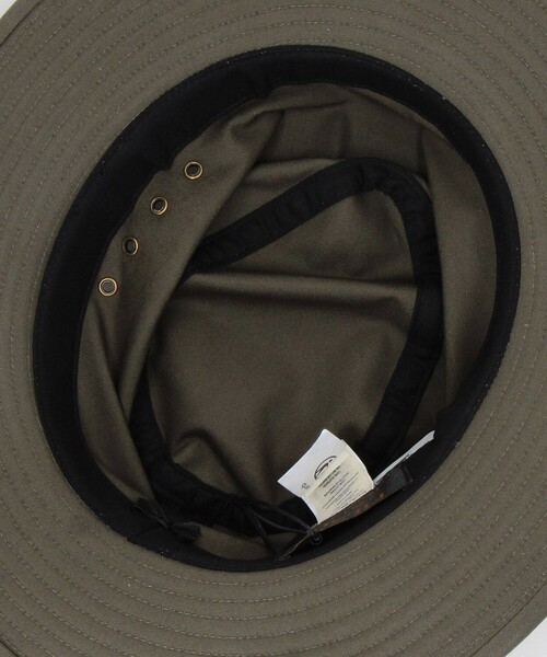 FILSON（フィルソン）の「FILSON/フィルソン Summer Packer Hat/サマー パッカーハット（ハット・メンズ・オリーブ/ナチュラル・LARGE）」の7枚目の写真