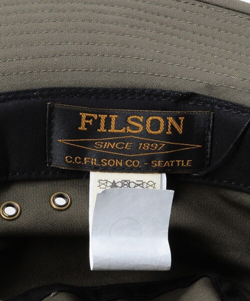FILSON（フィルソン）の「FILSON/フィルソン Summer Packer Hat/サマー パッカーハット（ハット・メンズ・オリーブ/ナチュラル・LARGE）」の8枚目の写真