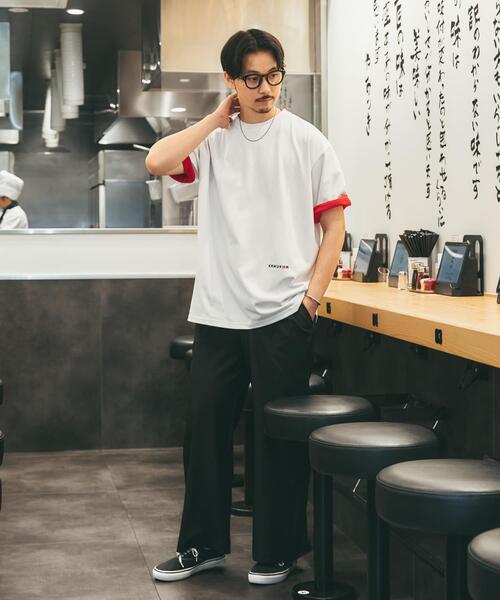 Collaboration URBAN RESEARCH(コラボレーションアーバンリサーチ)の「KAMUKURA×UR T-SHIRTS Lantern(Tシャツ/カットソー・メンズ・ホワイト系その他/チャコールグレー/ホワイト/レッド/ブラウン・LARGE/MEDIUM/SMALL)」の10枚目の写真
