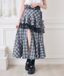 couture BY ROJITA | レースフリルスリットロングスカート(スカート)