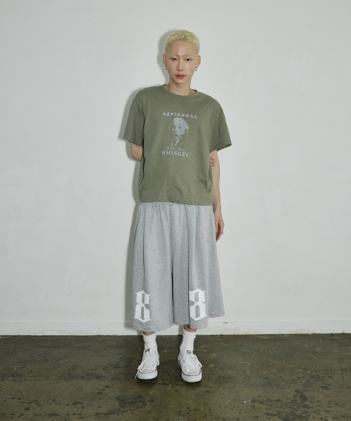 SCALLYWAG（スカリーワグ）の「ダブルエイト バミューダ スウェットショートパンツ[グレー]（その他パンツ・レディース・その他・LARGE/MEDIUM）」の2枚目の写真