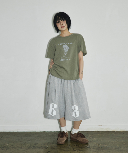 SCALLYWAG（スカリーワグ）の「ダブルエイト バミューダ スウェットショートパンツ[グレー]（その他パンツ・レディース・その他・LARGE/MEDIUM）」の6枚目の写真
