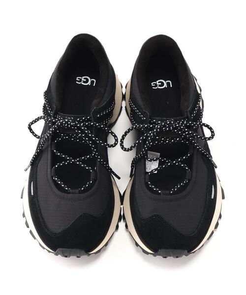 UGG（アグ）の「UGG/アグ/RetroFi Low Ballet Sneaker/レトロファイ ロー バレエ スニーカー/1184511（スニーカー・レディース・アイボリー/ブラック・7/6/8）」の9枚目の写真