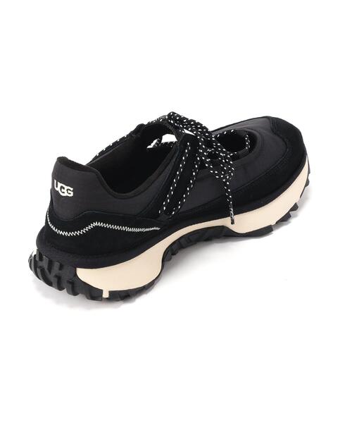 UGG（アグ）の「UGG/アグ/RetroFi Low Ballet Sneaker/レトロファイ ロー バレエ スニーカー/1184511（スニーカー・レディース・アイボリー/ブラック・7/6/8）」の8枚目の写真