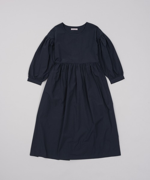 shesaidthat(シーセッドザット)の「shesaidthat - ギャザーワンピース / Gather Dress(ワンピース・レディース・ネイビー/ホワイト・FREE)」の14枚目の写真