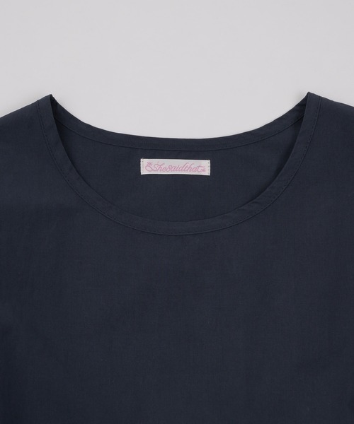 shesaidthat(シーセッドザット)の「shesaidthat - ギャザーワンピース / Gather Dress(ワンピース・レディース・ネイビー/ホワイト・FREE)」の18枚目の写真