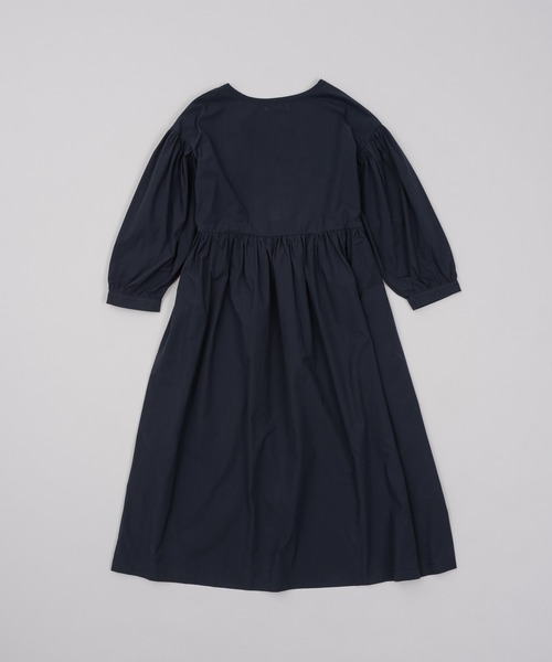 shesaidthat(シーセッドザット)の「shesaidthat - ギャザーワンピース / Gather Dress(ワンピース・レディース・ネイビー/ホワイト・FREE)」の15枚目の写真