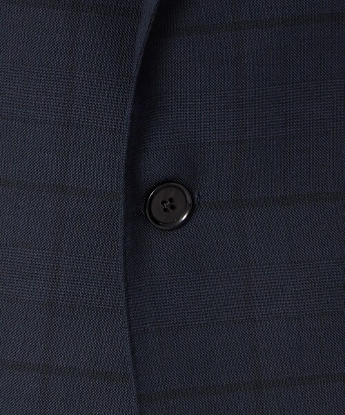 UNITED ARROWS(ユナイテッドアローズ)の「シャドーグレンプレイド シングル 3ボタン スーツ REGULAR MODEL(セットアップ・メンズ・ネイビー・50/46/48)」の10枚目の写真
