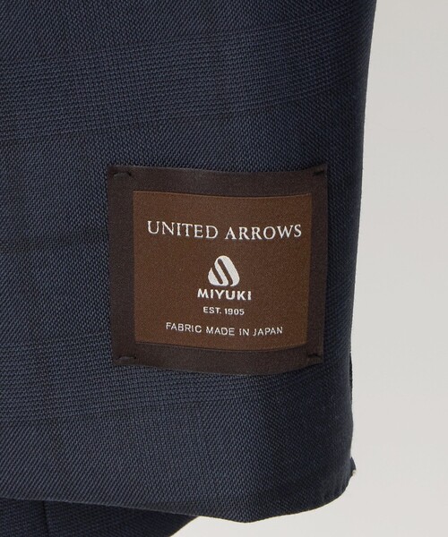 UNITED ARROWS(ユナイテッドアローズ)の「シャドーグレンプレイド シングル 3ボタン スーツ REGULAR MODEL(セットアップ・メンズ・ネイビー・50/46/48)」の11枚目の写真