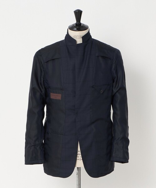 UNITED ARROWS(ユナイテッドアローズ)の「シャドーグレンプレイド シングル 3ボタン スーツ REGULAR MODEL(セットアップ・メンズ・ネイビー・50/46/48)」の15枚目の写真