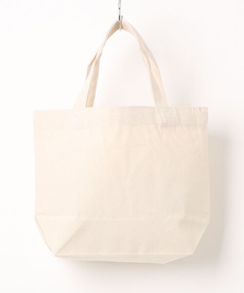 Ol' Basics（オールベーシックス）の「Ol' Basics（オール・ベーシックス） トートバッグ キャンバス ブルドッグイラスト カレッジロゴ プリント 鞄 BAG アメカジ メンズ レディース ユニセックス Sサイズ（トートバッグ・レディース・ベージュ系2/ベージュ系1・FREE）」の4枚目の写真