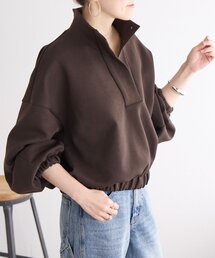 BEARDSLEY | スタンドカラーダンボールプルオーバー(Tシャツ/カットソー)
