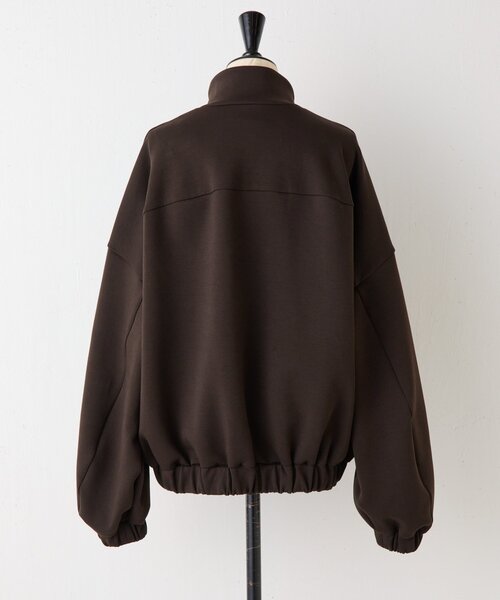 BEARDSLEY(ビアズリー)の「スタンドカラーダンボールプルオーバー(Tシャツ/カットソー・レディース・ブラウン/グレー・FREE)」の16枚目の写真