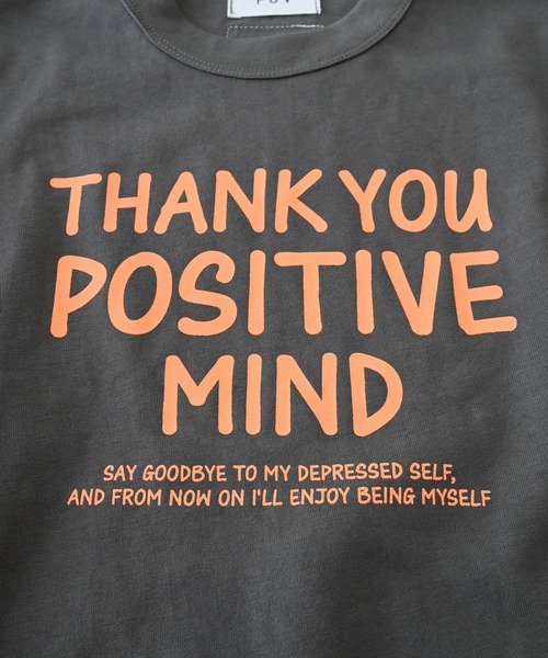 FOV(フォブ)の「フォブ POSITIVE MIND L/S Tシャツ(Tシャツ/カットソー・レディース・チャコールグレー/ブラック/ベージュ系その他・F)」の9枚目の写真