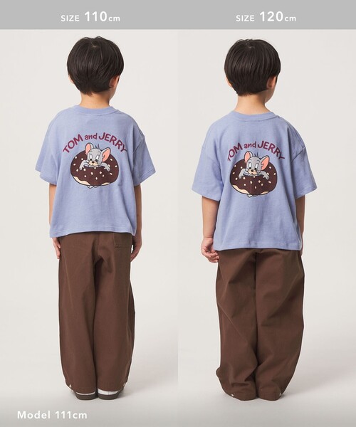 green label relaxing（グリーンレーベルリラクシング）の「2WAY ツイル スナップ パンツ / キッズ 100cm-160cm（チノパンツ・キッズ・ブラック/ブラウン系・110cm/100cm/120cm/130cm/140cm/150cm/160cm）」の14枚目の写真