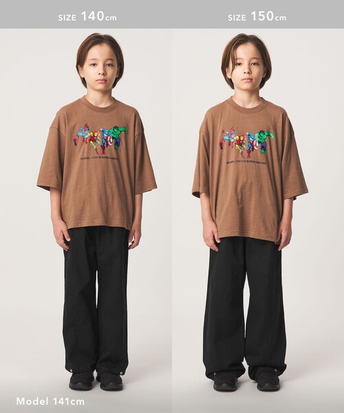 green label relaxing（グリーンレーベルリラクシング）の「2WAY ツイル スナップ パンツ / キッズ 100cm-160cm（チノパンツ・キッズ・ブラック/ブラウン系・110cm/100cm/120cm/130cm/140cm/150cm/160cm）」の11枚目の写真