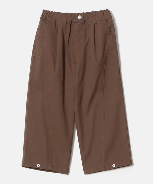 green label relaxing（グリーンレーベルリラクシング）の「2WAY ツイル スナップ パンツ / キッズ 100cm-160cm（チノパンツ・キッズ・ブラック/ブラウン系・110cm/100cm/120cm/130cm/140cm/150cm/160cm）」の8枚目の写真
