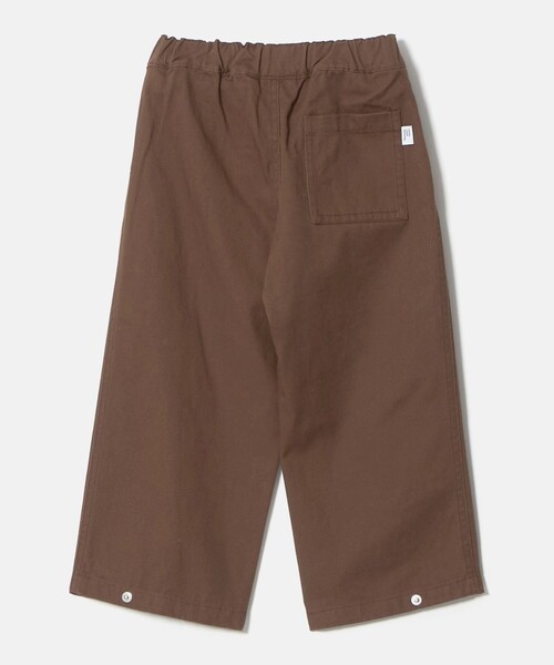 green label relaxing（グリーンレーベルリラクシング）の「2WAY ツイル スナップ パンツ / キッズ 100cm-160cm（チノパンツ・キッズ・ブラック/ブラウン系・110cm/100cm/120cm/130cm/140cm/150cm/160cm）」の7枚目の写真