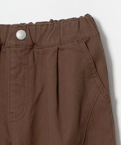 green label relaxing（グリーンレーベルリラクシング）の「2WAY ツイル スナップ パンツ / キッズ 100cm-160cm（チノパンツ・キッズ・ブラック/ブラウン系・110cm/100cm/120cm/130cm/140cm/150cm/160cm）」の6枚目の写真