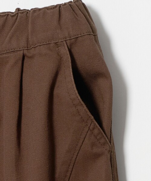 green label relaxing（グリーンレーベルリラクシング）の「2WAY ツイル スナップ パンツ / キッズ 100cm-160cm（チノパンツ・キッズ・ブラック/ブラウン系・110cm/100cm/120cm/130cm/140cm/150cm/160cm）」の5枚目の写真