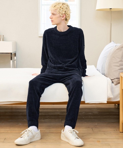 CALL&RESPONSE(コールアンドレスポンス)の「mlt5769- CALLネームテープ ルームTOPS サイセンタク(264-1441-08)(Tシャツ/カットソー・メンズ・グレイッシュベージュ/ダークブルー・5/4/2)」の10枚目の写真