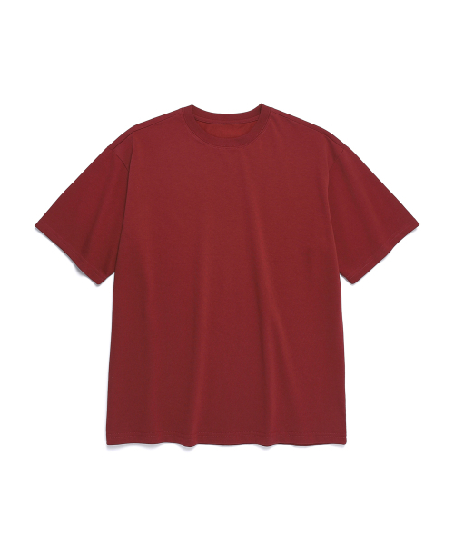 BLANKIT(ブランキット)の「ベーシックソフト無地クルーネックTシャツ(ワイン)(Tシャツ/カットソー・メンズ・その他・2XL/LARGE/MEDIUM/SMALL/X-LARGE)」の1枚目の写真