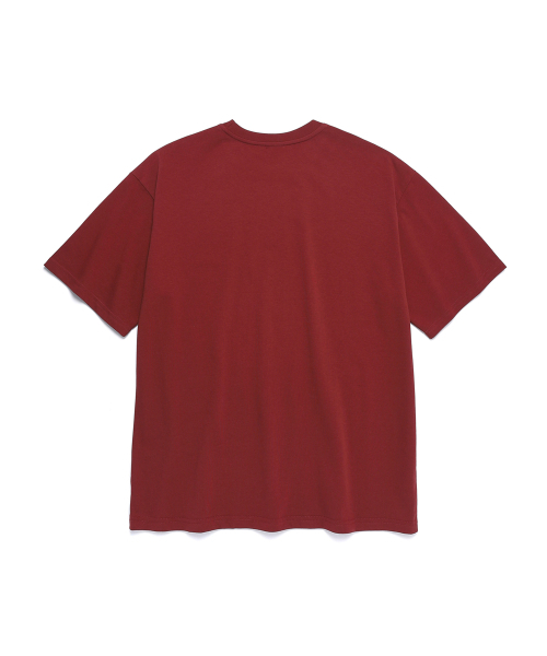 BLANKIT(ブランキット)の「ベーシックソフト無地クルーネックTシャツ(ワイン)(Tシャツ/カットソー・メンズ・その他・2XL/LARGE/MEDIUM/SMALL/X-LARGE)」の10枚目の写真