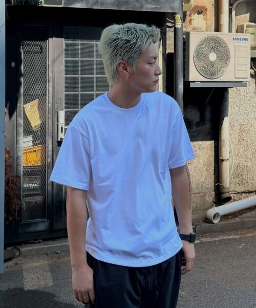 BLANKIT(ブランキット)の「ベーシックソフト無地クルーネックTシャツ(ワイン)(Tシャツ/カットソー・メンズ・その他・2XL/LARGE/MEDIUM/SMALL/X-LARGE)」の2枚目の写真