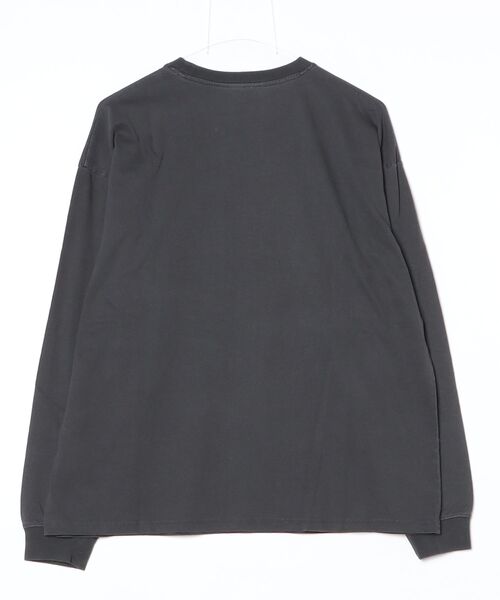 E-COME（イーカム）の「PSG-LST04  PIGMENT LONG SLEEVE TEE PARIS SAINT-GERMAIN（Tシャツ/カットソー・メンズ・ブラック・L/XL/M）」の2枚目の写真