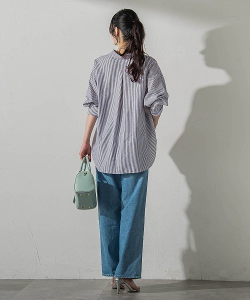LAUTREAMONT（ロートレアモン）の「2WAYアレンジブラウス（シャツ/ブラウス・レディース・ブラウン/ピンク/ブラウン系その他・9号）」の14枚目の写真