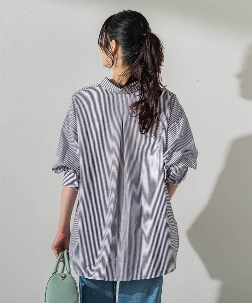 LAUTREAMONT（ロートレアモン）の「2WAYアレンジブラウス（シャツ/ブラウス・レディース・ブラウン/ピンク/ブラウン系その他・9号）」の10枚目の写真