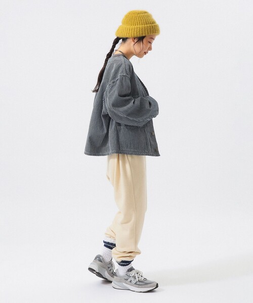 BEAMS BOY(ビームスボーイ)の「スウェット パンツ(スウェットパンツ・レディース・クリーム/トップグレー・2/1/0)」の5枚目の写真